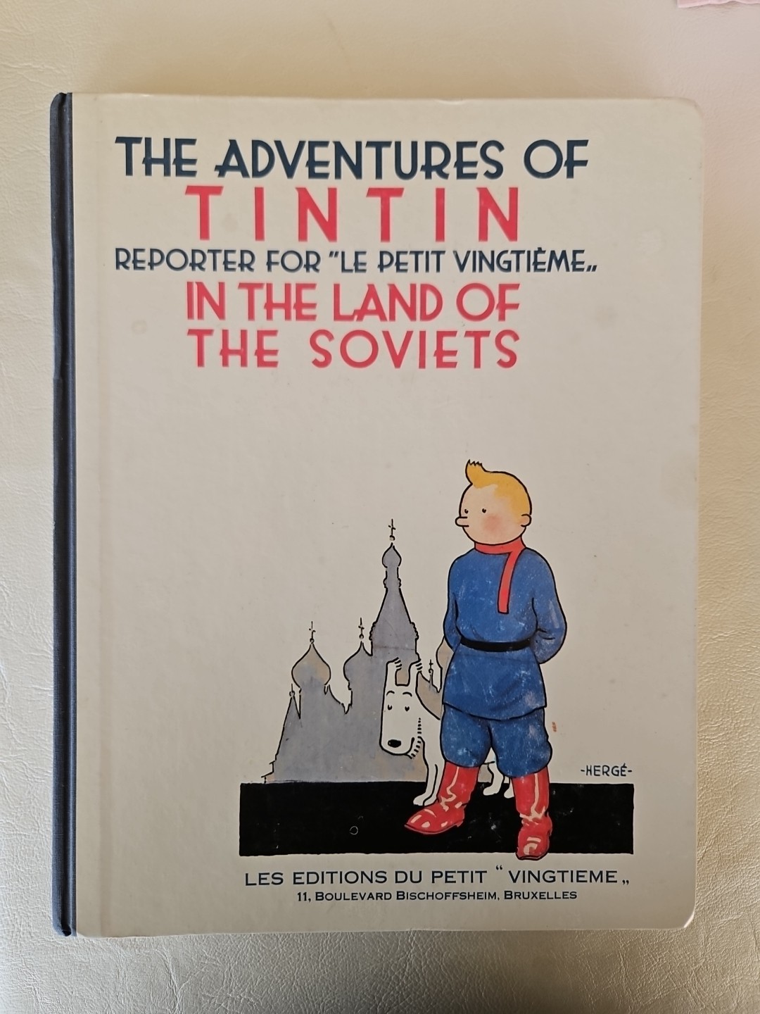 THE ADVENTURES OF TINTIN, REPORTER FOR “LE PETIT~Herge~ Hardcover~1998