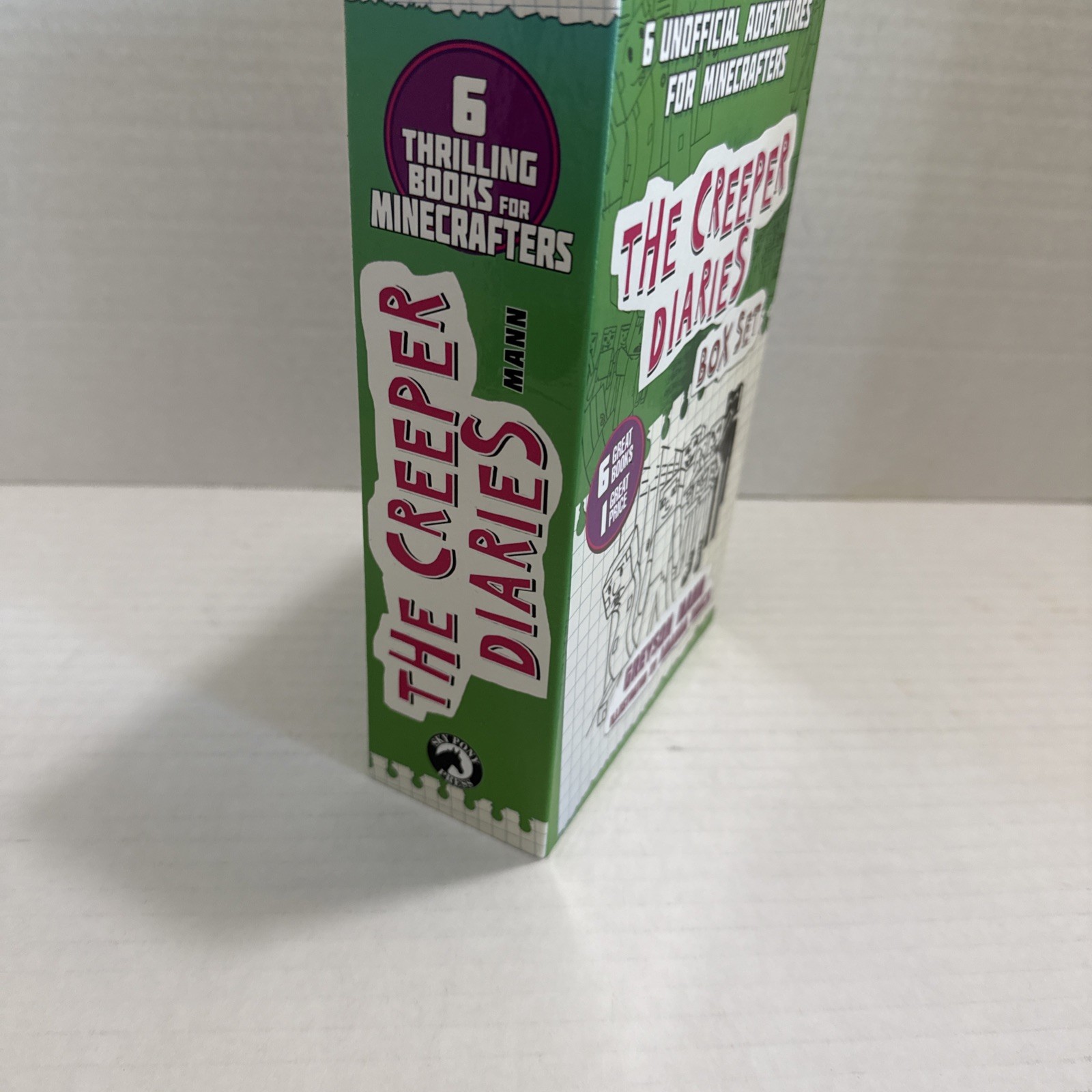 Diaries for Fans of Creepers Box Set Six Unofficial Adventures for Minecrafters