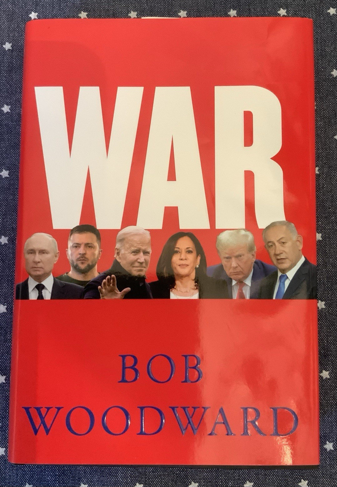 Bob Woodward War 2024 Hardcover w/ Dust Jacket Simon & Schuster 448 Pages
