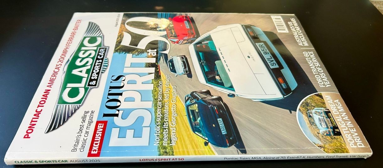 Classic & Sports Car Auto Magazine * August 2025 * Lotus Esprit at 50