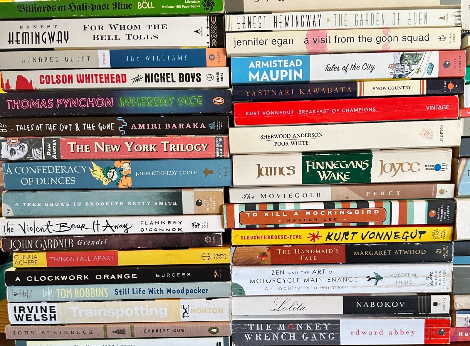 BUILD YOUR OWN Subversive Book Cult Modern Lit Novel Paperback Lot Bundle & Save