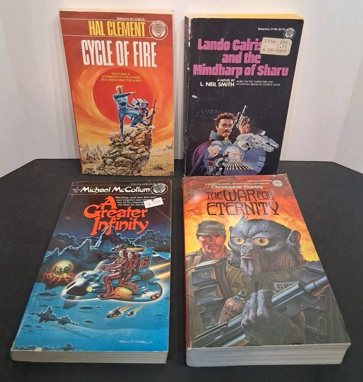 VTG Mixed Book Lot of 30 Fantasy Sci-fi: ACE Del Rey DAW Tor Publications *Good*