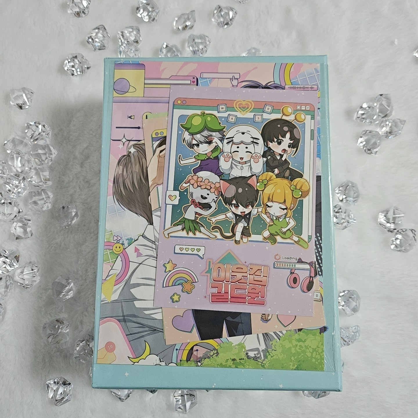 Virtual Strangers Vol. 1~3 Set Edition BL Webtoon Korean comics Manhwa Manga