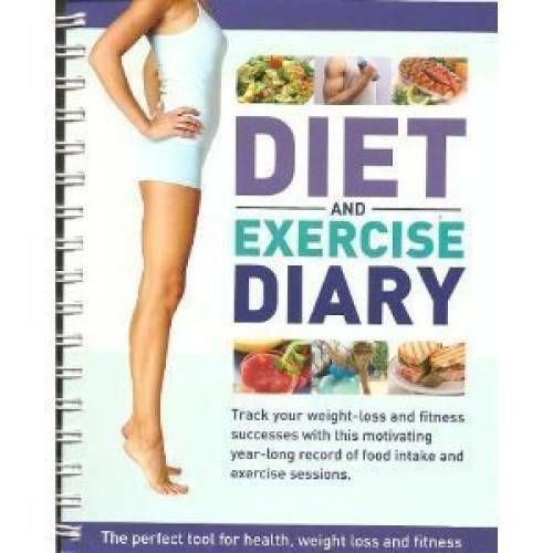 Diet and Exercise Diary – Spiral-bound By Hinkler Books – GOOD
