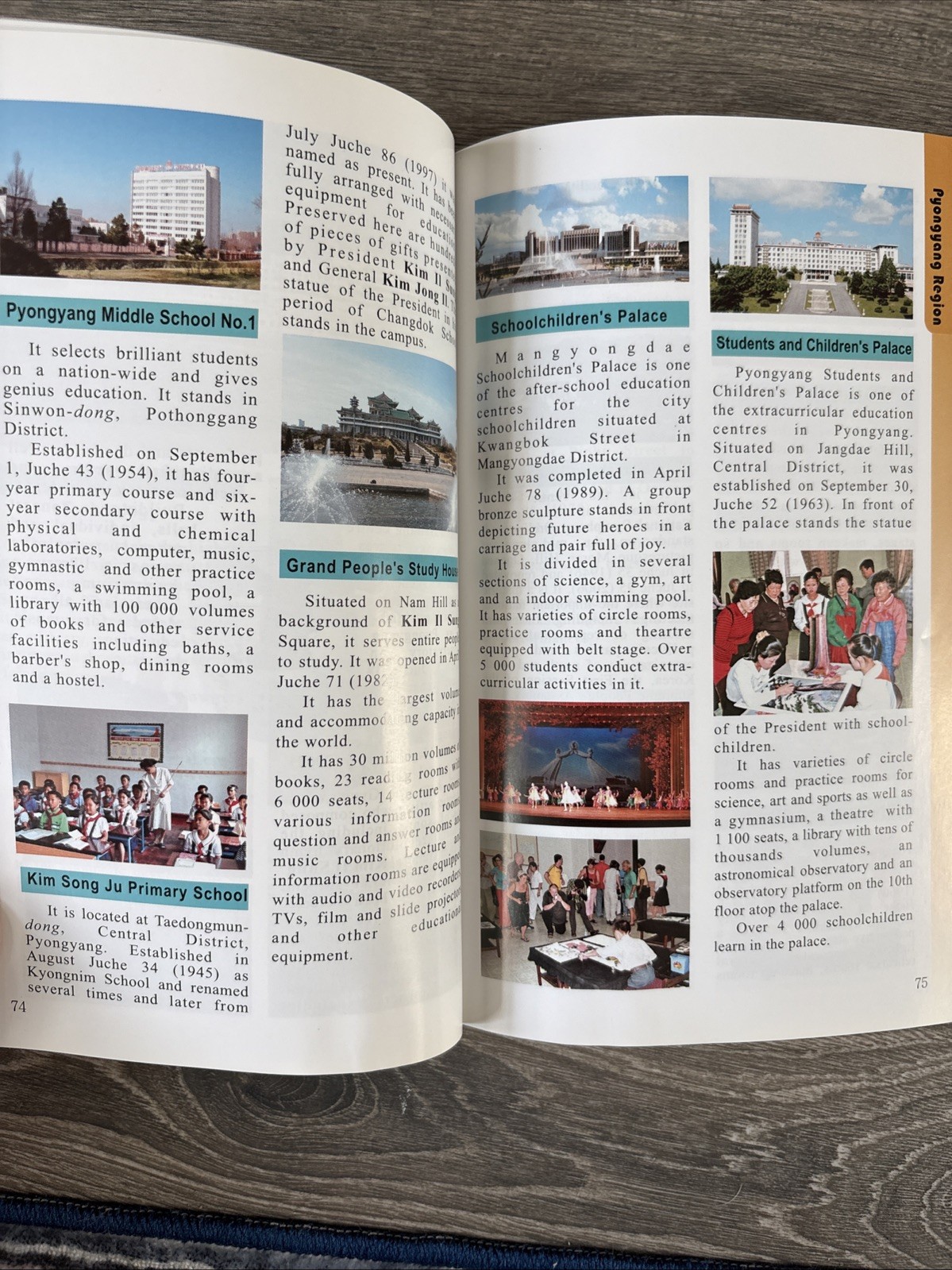 Rare Offical North Korea National Tourism Administration History/Travel Guide