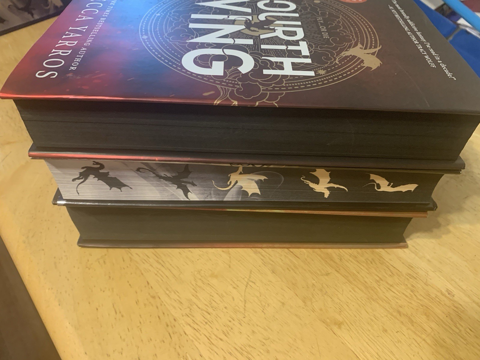 Rebecca Yarros THE EMPYREAN Complete Series Set 1-3 Lot of 3 ALL Hardcover Books