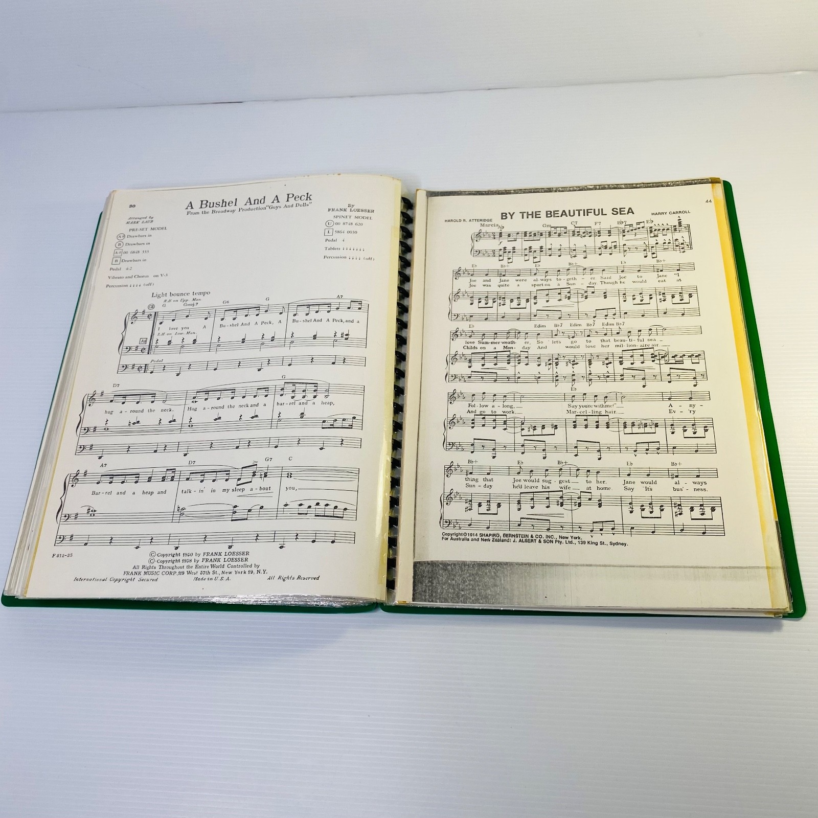 Sheet Music Collection Folder Flute Trumpet Mix Organs – Over 400 Pages, 1.5kg