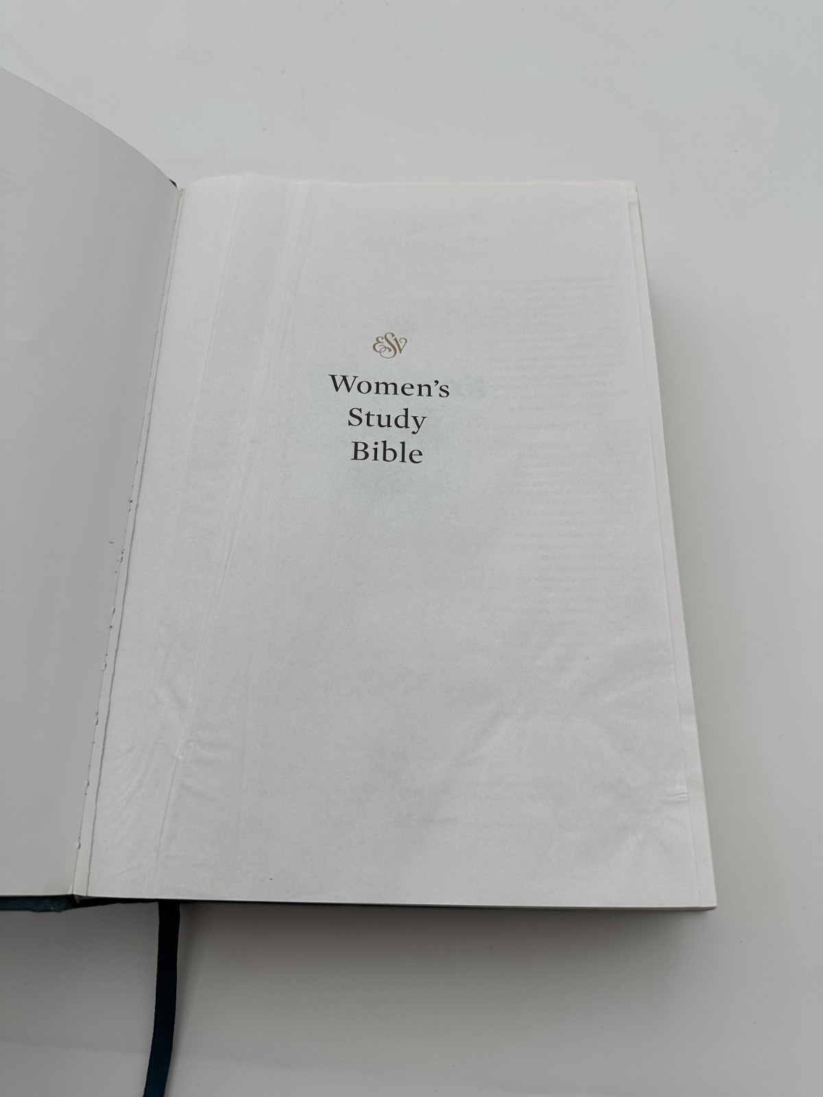 2020 Women’s Study Bible ESV Missing Dust Jacket