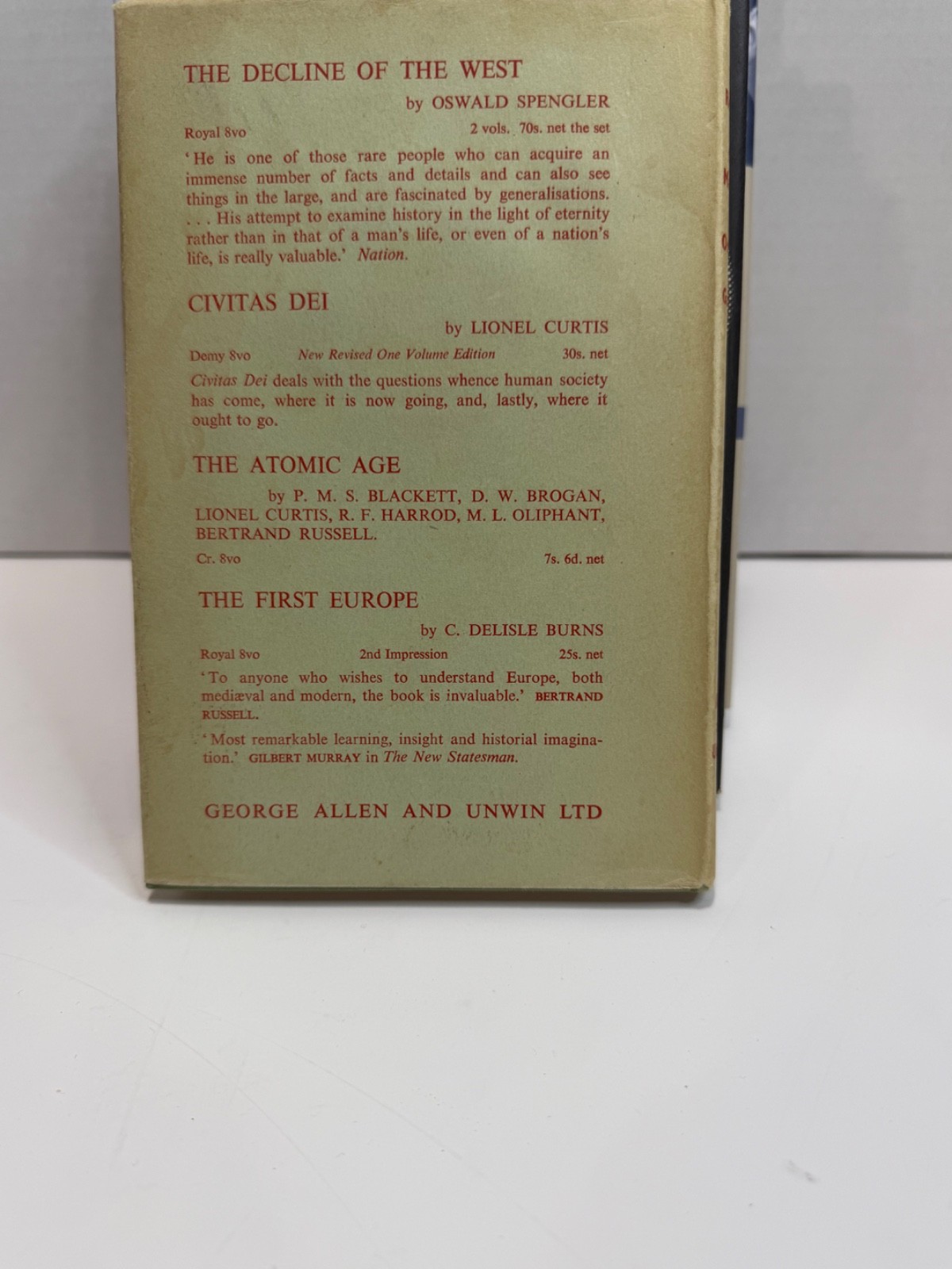 Mixed Lot 8 HC/PB Philosophy & Politics—Orwell, Marx, Ortega, Tarnas