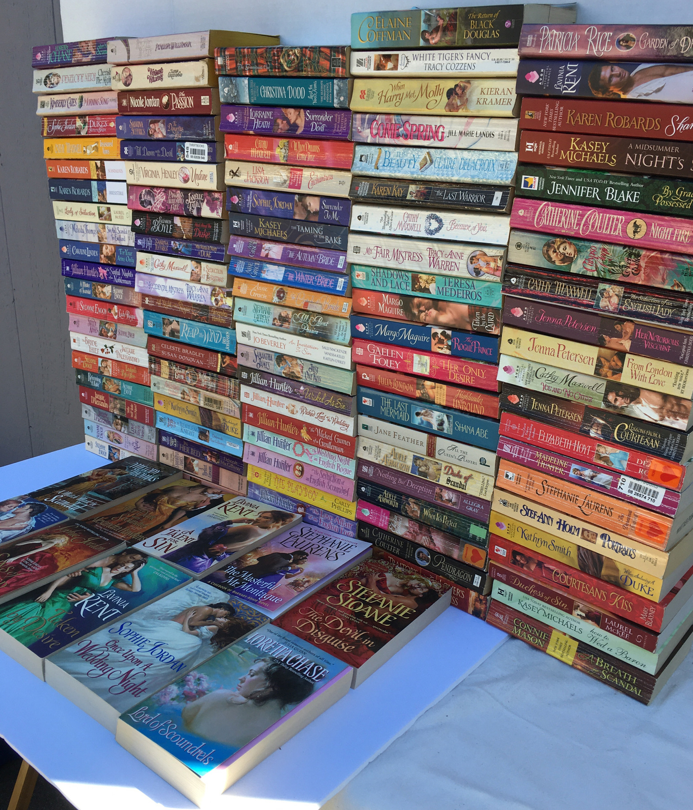 Random Pick Lot Of 10 Historical Romance Paperback Books Author Mix