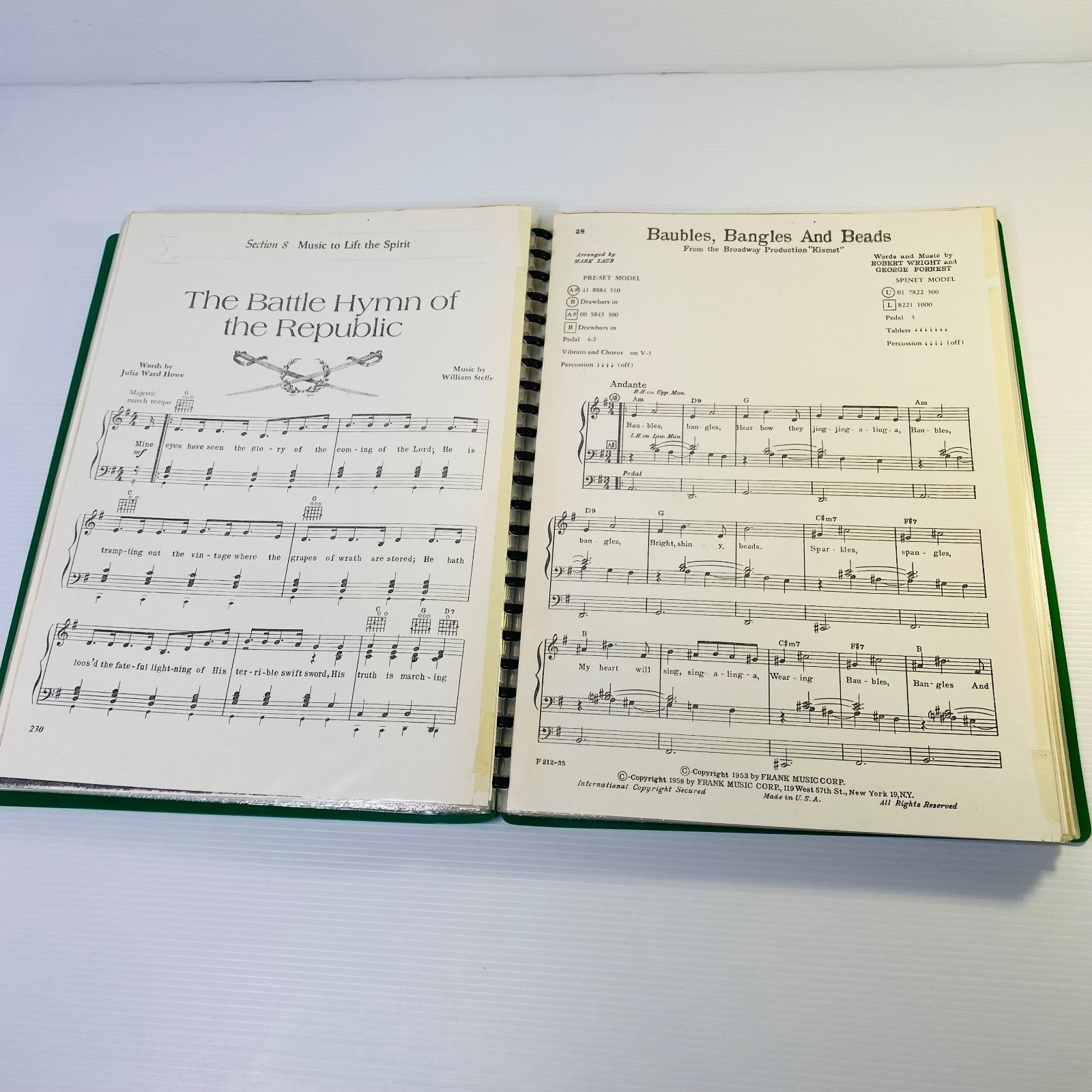 Sheet Music Collection Folder Flute Trumpet Mix Organs – Over 400 Pages, 1.5kg