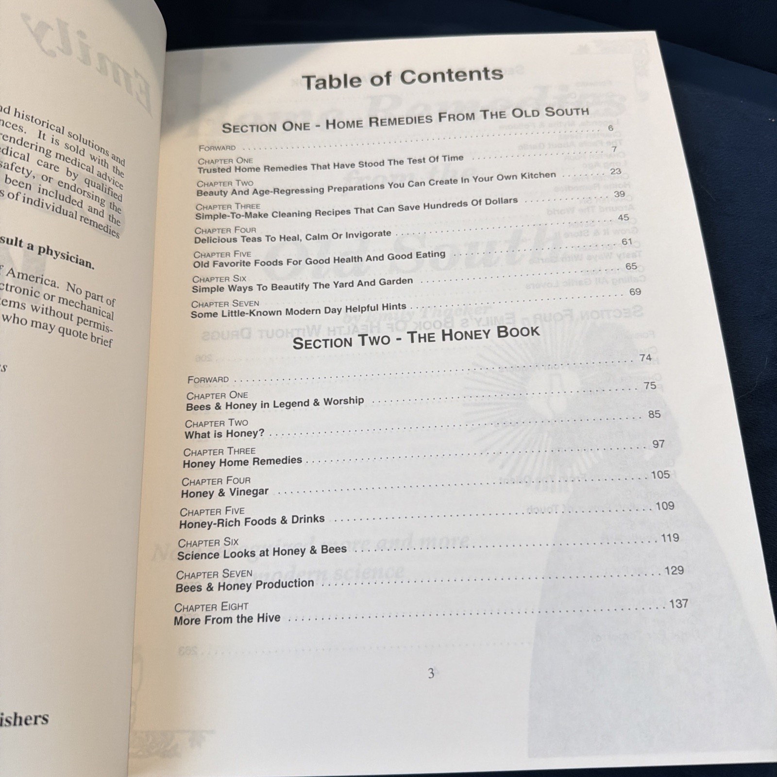 Vtg 1995 Emily Thacker’s Collected Works Home Remedies Of The Old South And More