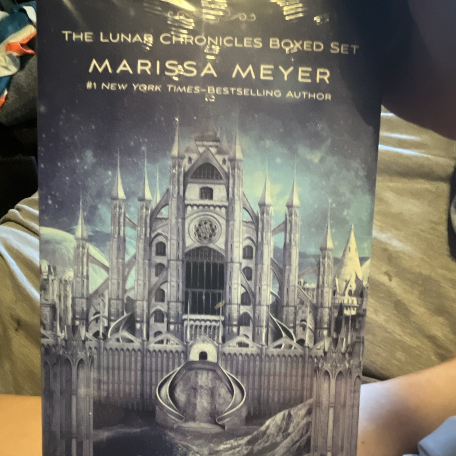 The Lunar Chronicles Boxed Set Marissa Meyer Cinder Scarlet Cress Square Fish