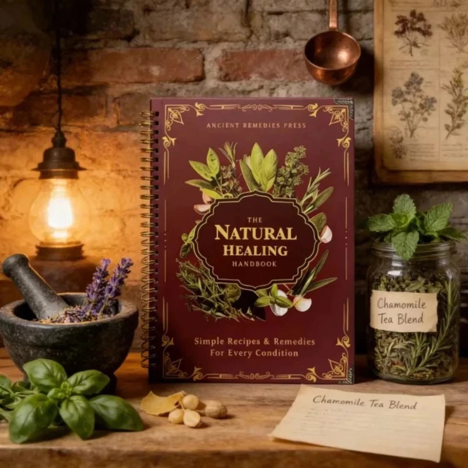 The Natural Healing Handbook Spiral Bound Guide For Herbal Remedies And Natural