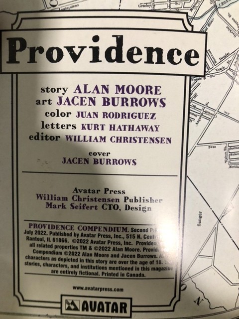 Avatar Providence Compendium Alan Moore Burrows Tpb Comic 2021