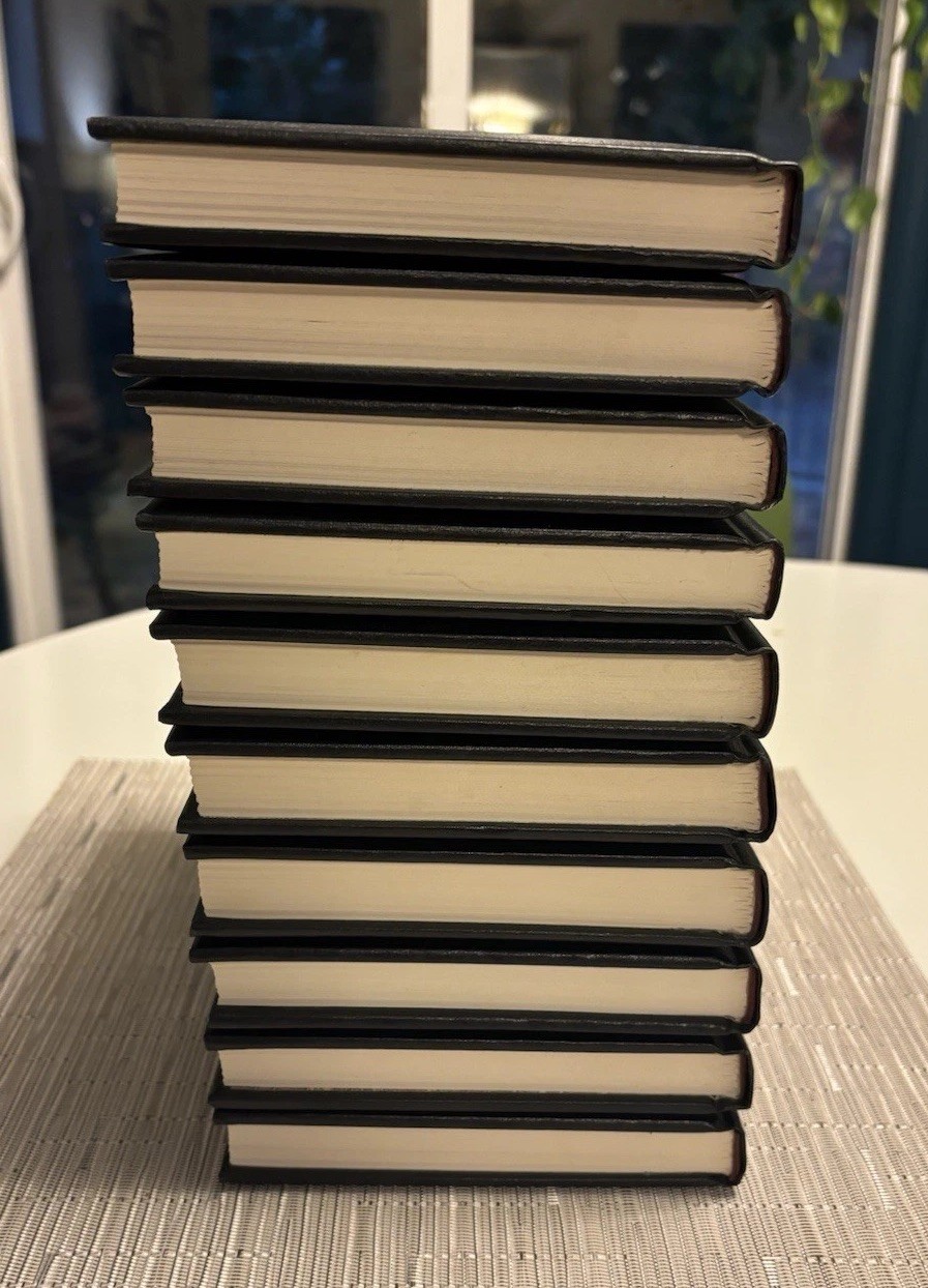 Agatha Christie Mystery Collection~Lot of 24 Bantam Leatherette Books