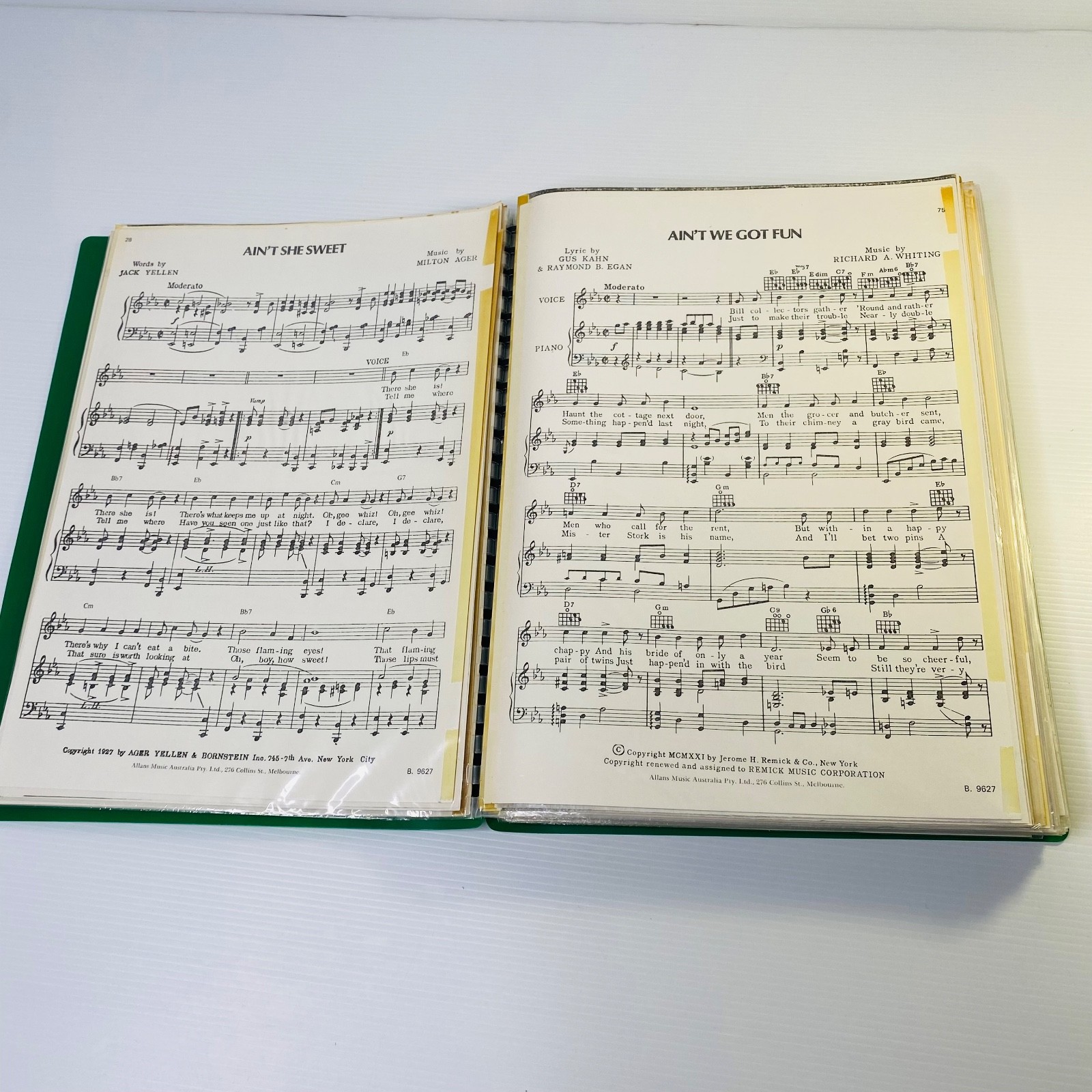 Sheet Music Collection Folder Flute Trumpet Mix Organs – Over 400 Pages, 1.5kg