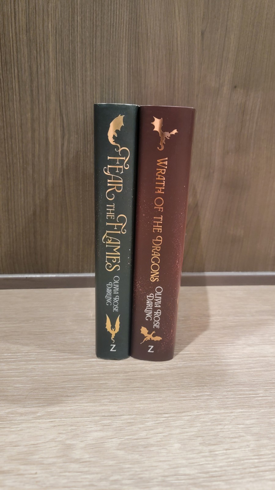 Fear the Flames & Wrath of the Dragons International Edition Olivia Rose Darling