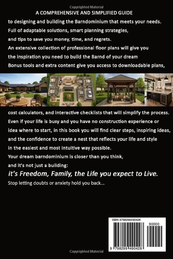 THE ULTIMATE BARNDOMINIUM FLOOR PLANS AND DESIGNS: Build your custom, energy-eff