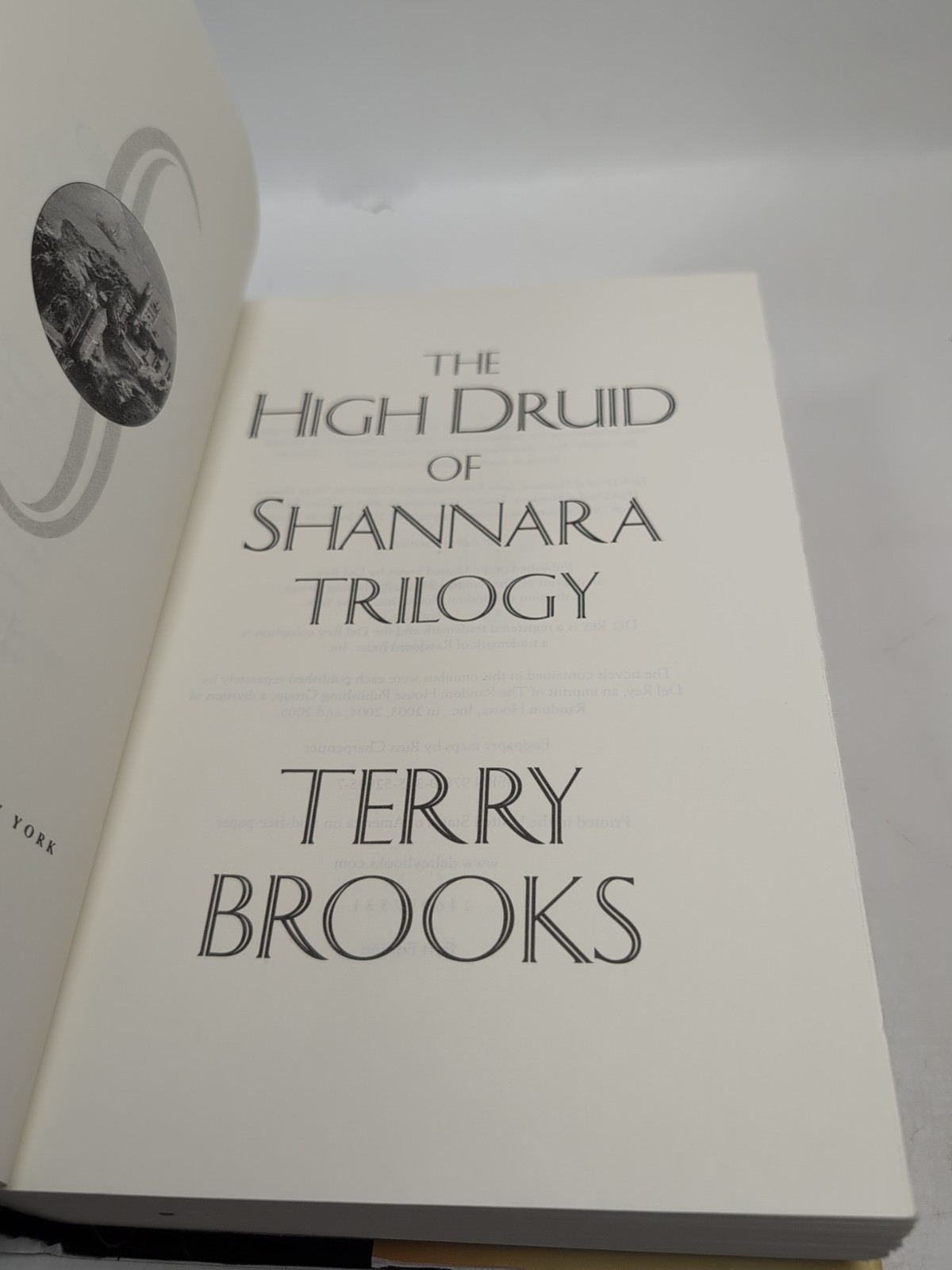 Terry Brooks The High Druid Of Shannara Trilogy 1st Edition 1st Printing HC/DJ