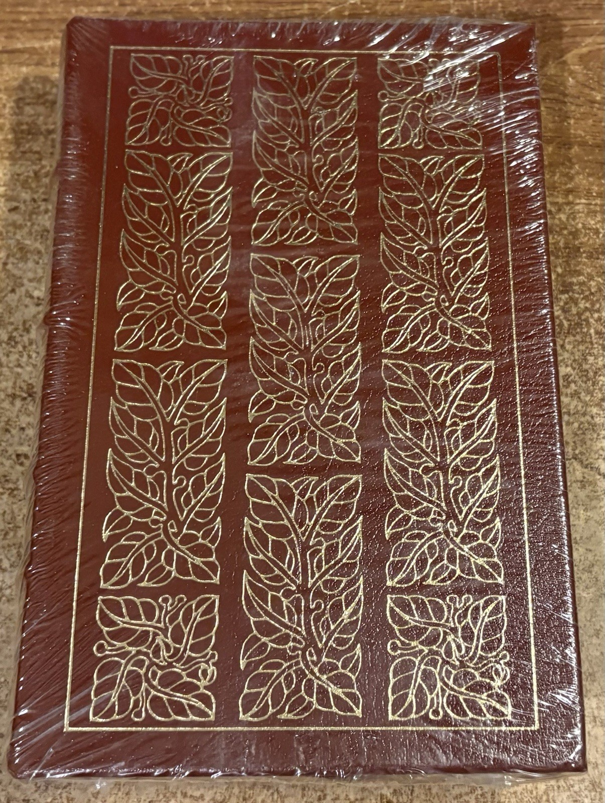 WALDEN by Henry David Thoreau HC BOOK Leather Bound EASTON PRESS Still Sealed!