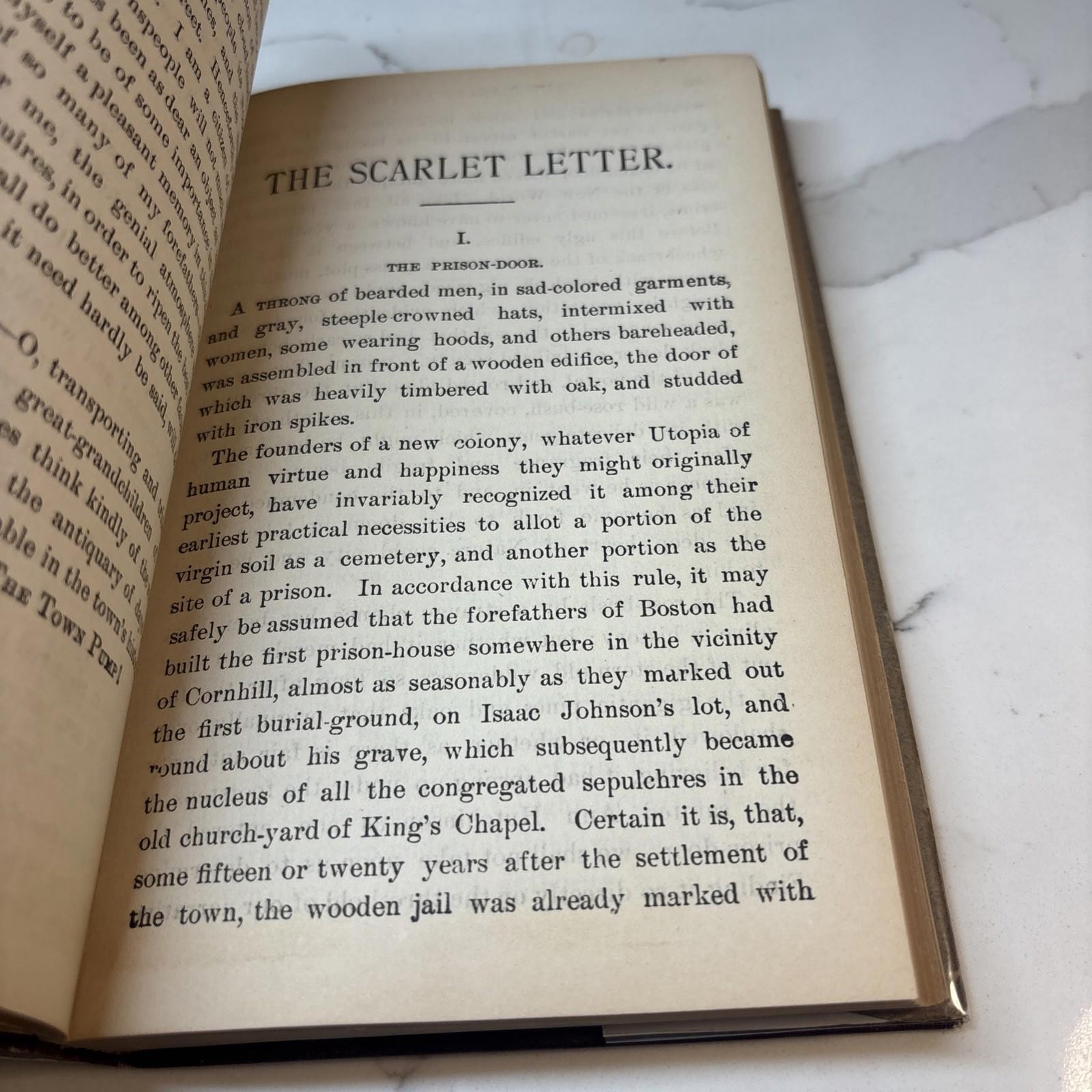 The Scarlet Letter by Nathaniel Hawthorne 1920s-1930s A.L. Burt Company