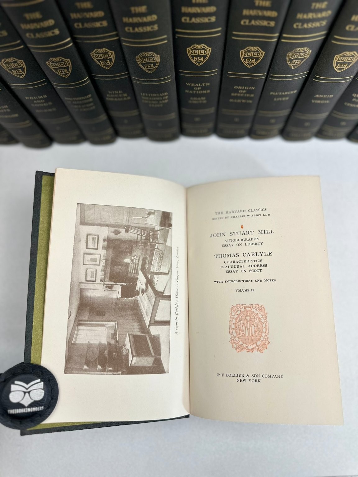 Harvard Classics 1909 Collier Vol 1-48 Set Literary Collection Soft Leather