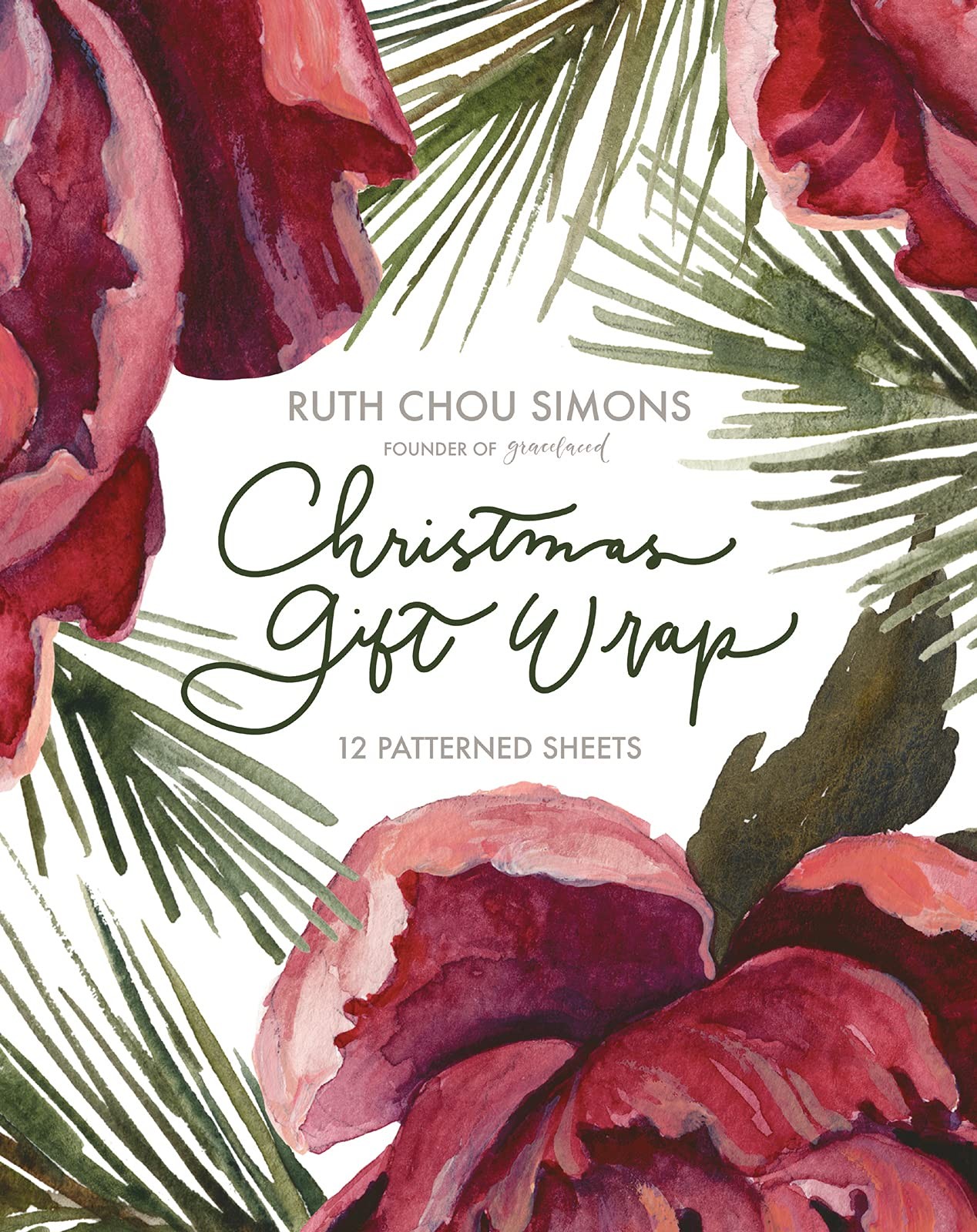 Ruth Chou Simons Christmas Gift Wrap: 12 Sheets of 18- x 24-Inch Wrapping Pa…