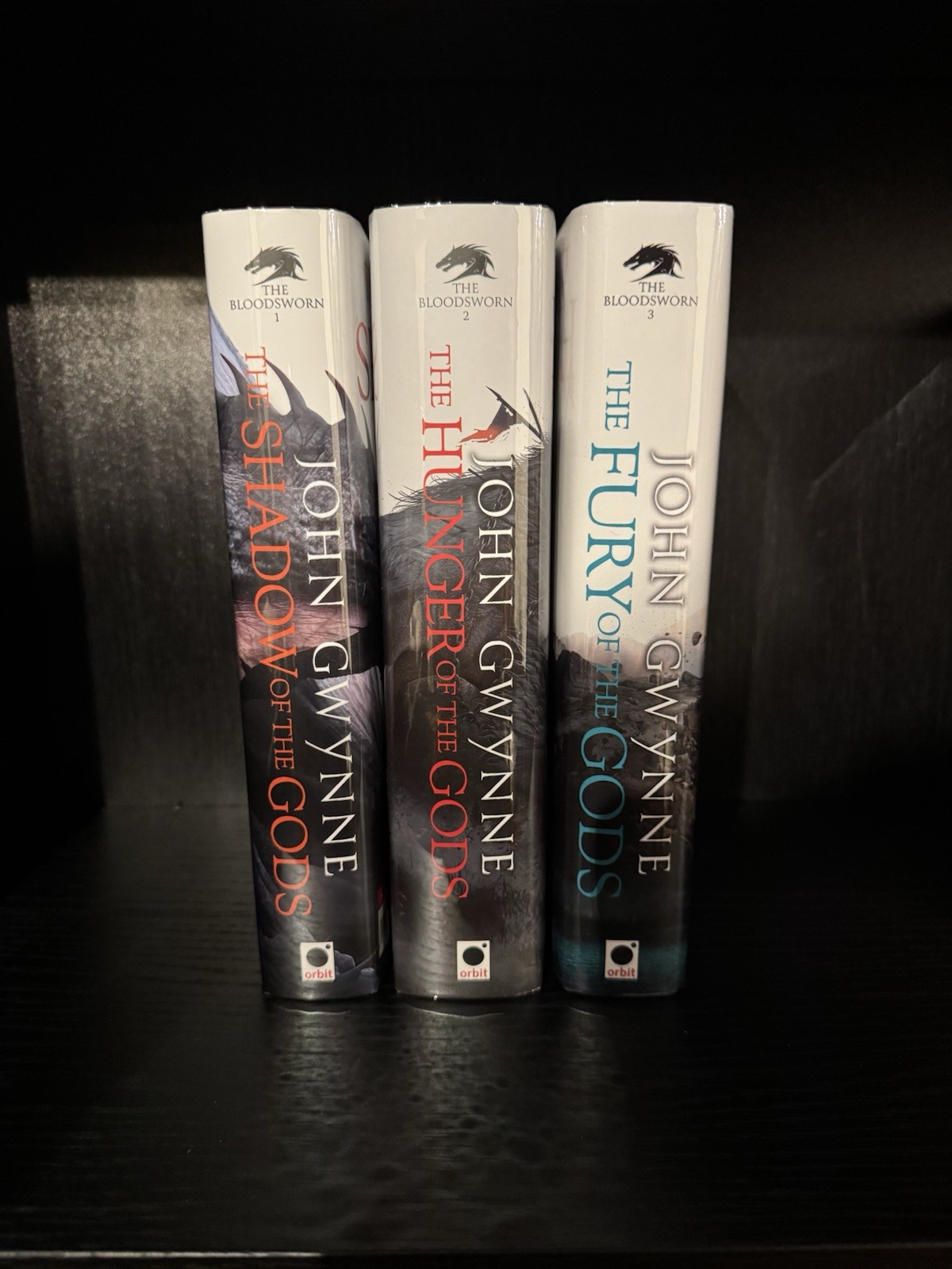 The Bloodsworn Trilogy Broken Binding Signed by author John Gwynne