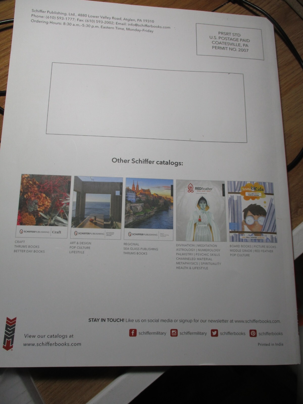 Schiffer Military 2021 FALL/WINTER Catalog-47 PAGES~NEW