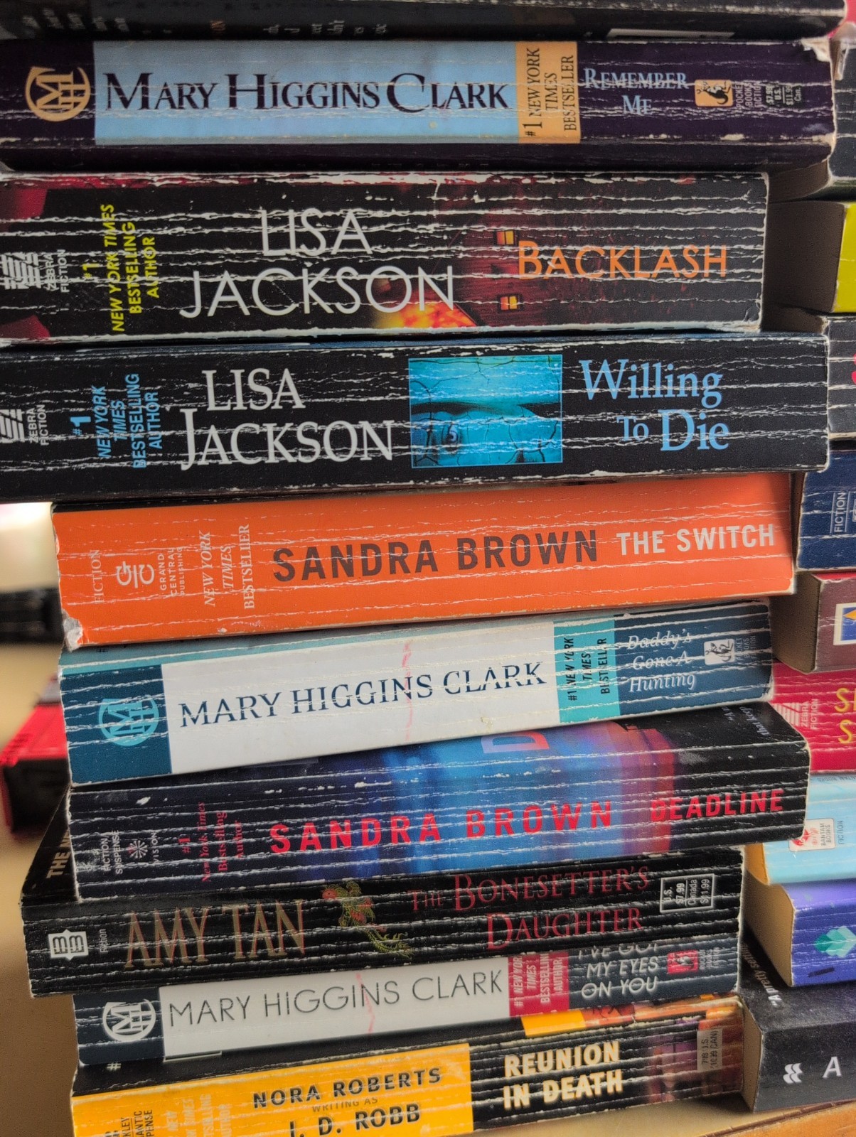 Mixed Lot of 26 Female Author Novels Romance & Thriller Clark Jackson NICE LOT