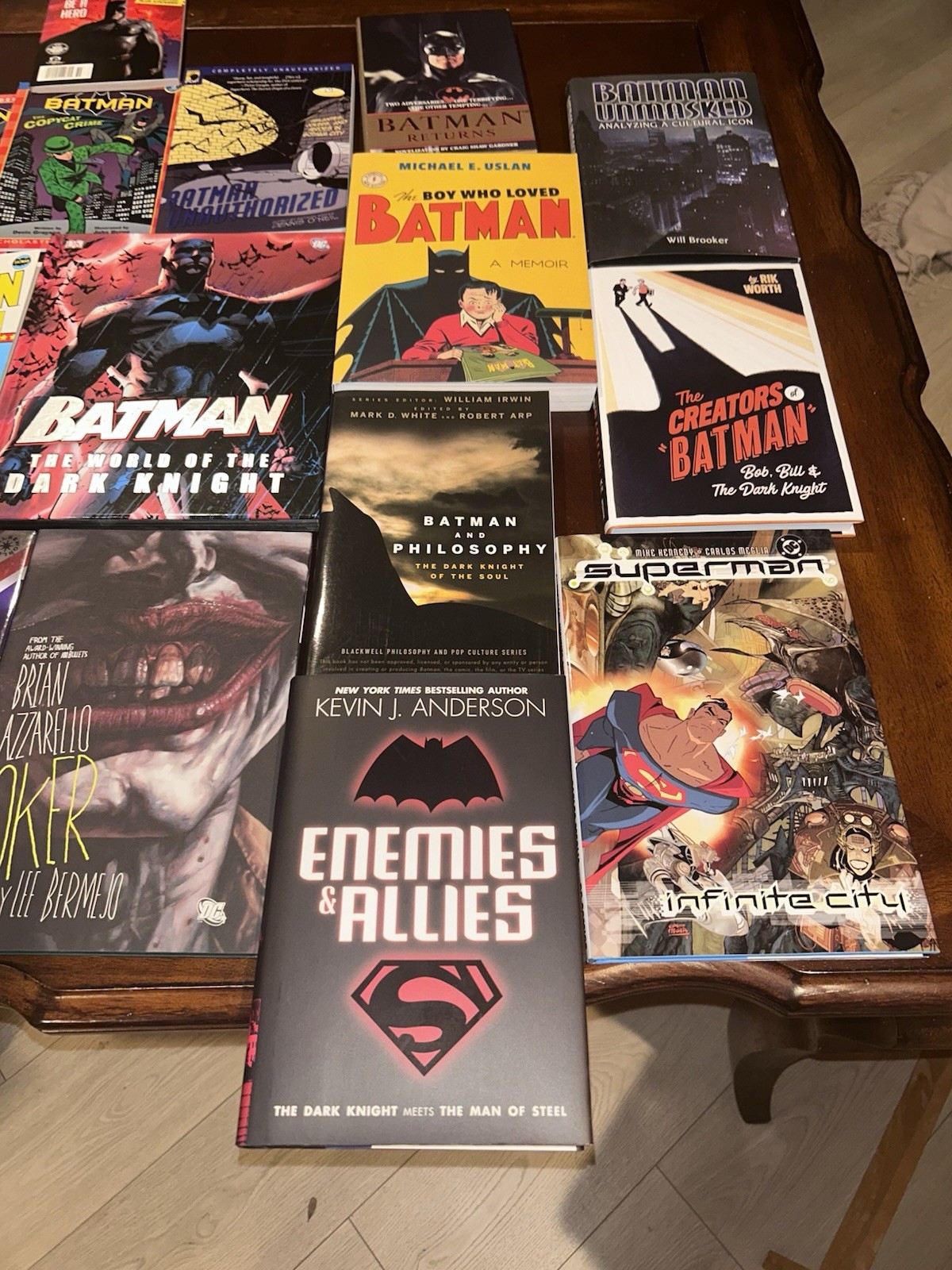 Assorted Marvel DC Universe Comic Book Heroes Lot (16) Batman Superman & More