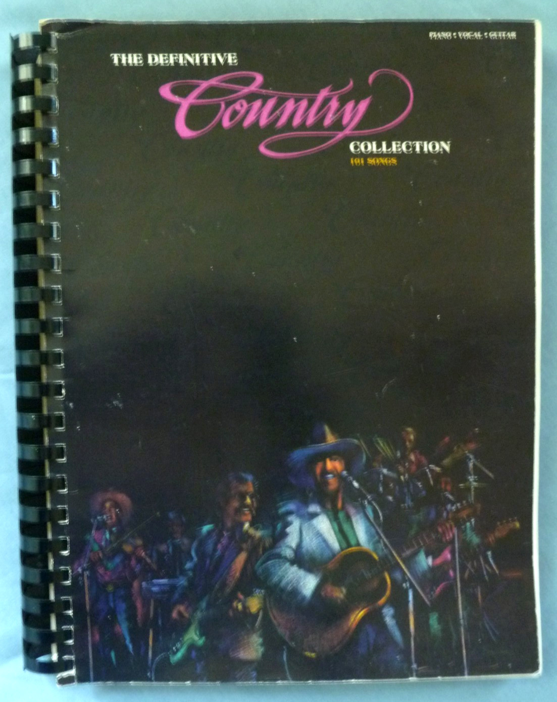 THE DEFINITIVE COUNTRY COLLECTION 1992, 101 SONGS, 368 PAGES, PIANO/VOCAL/GUITAR