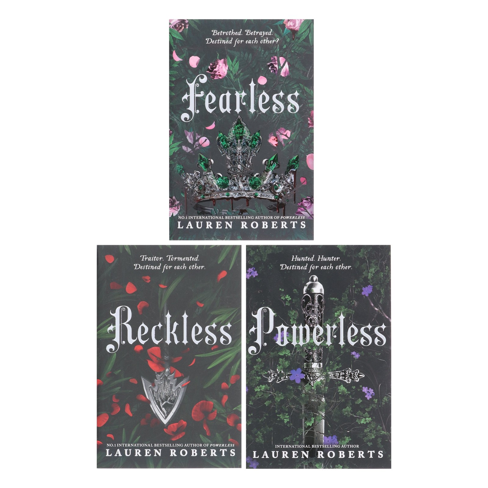 The Powerless Series by Lauren Roberts 3 Books Set – Ages 14+ – PB