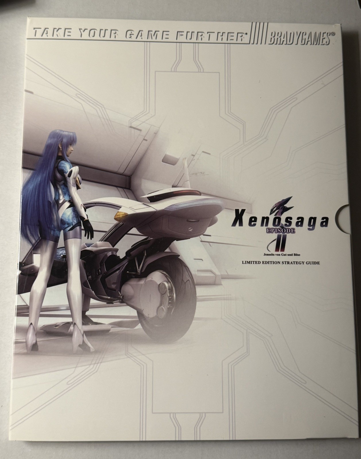 Xenosaga Episode II Limited Edition Strategy Guide w/ Poster & CD Brady Games