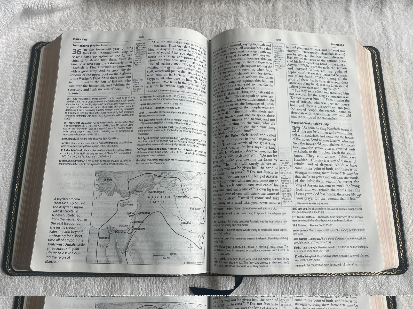 2005 THE REFORMATION STUDY BIBLE ESV BLACK GENUINE LEATHER LIGONIER MINISTRIES