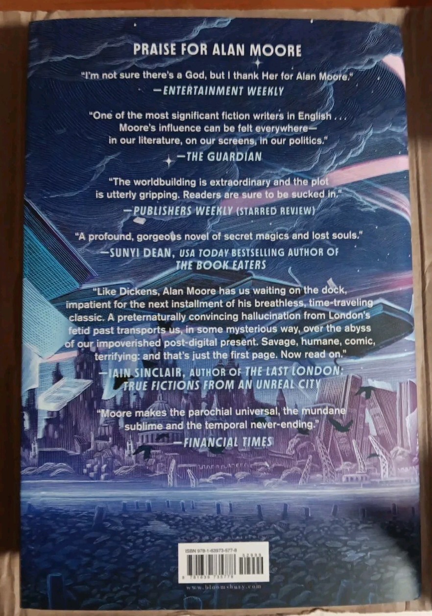 The Great When SIGNED Alan Moore Book (2024 Hardcover) Brand New Ships TODAY