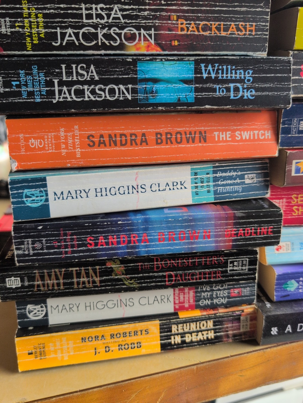 Mixed Lot of 26 Female Author Novels Romance & Thriller Clark Jackson NICE LOT