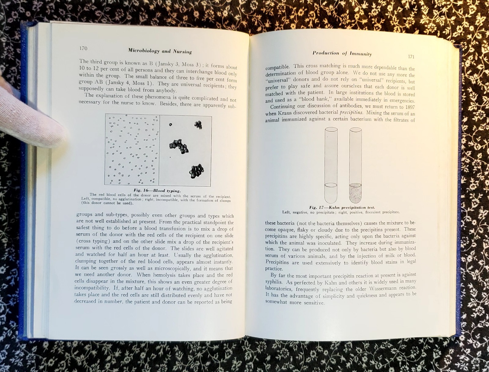 Microbiology Pathology And Nursing Eugene C. Piette, 1940, HC