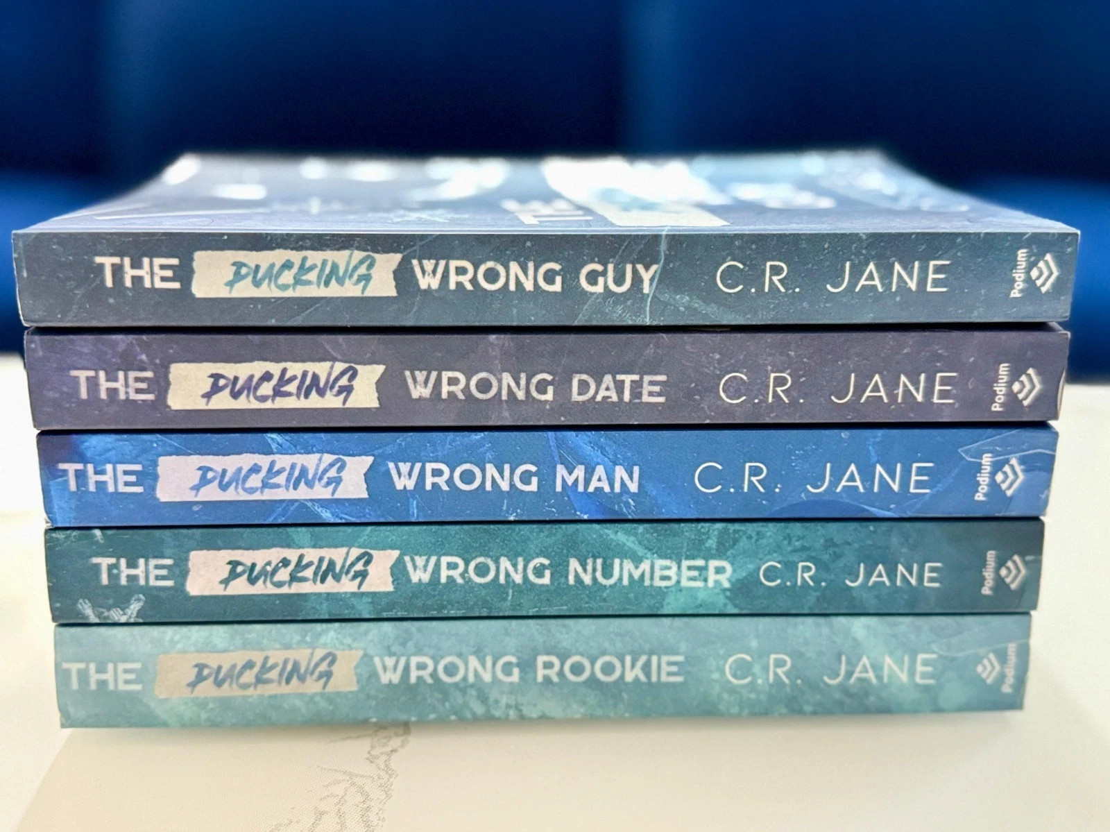 The Pucking Wrong Series By C. R. Jane 5 Book Set Paperback New Books