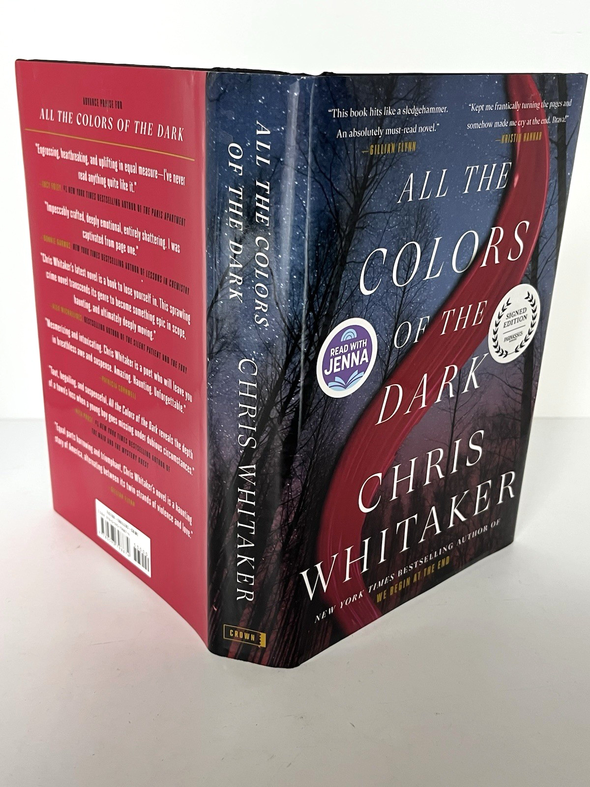 Chris Whitaker All the Colors of the Dark SIGNED FIRST EDITION Hardback w/ DJ