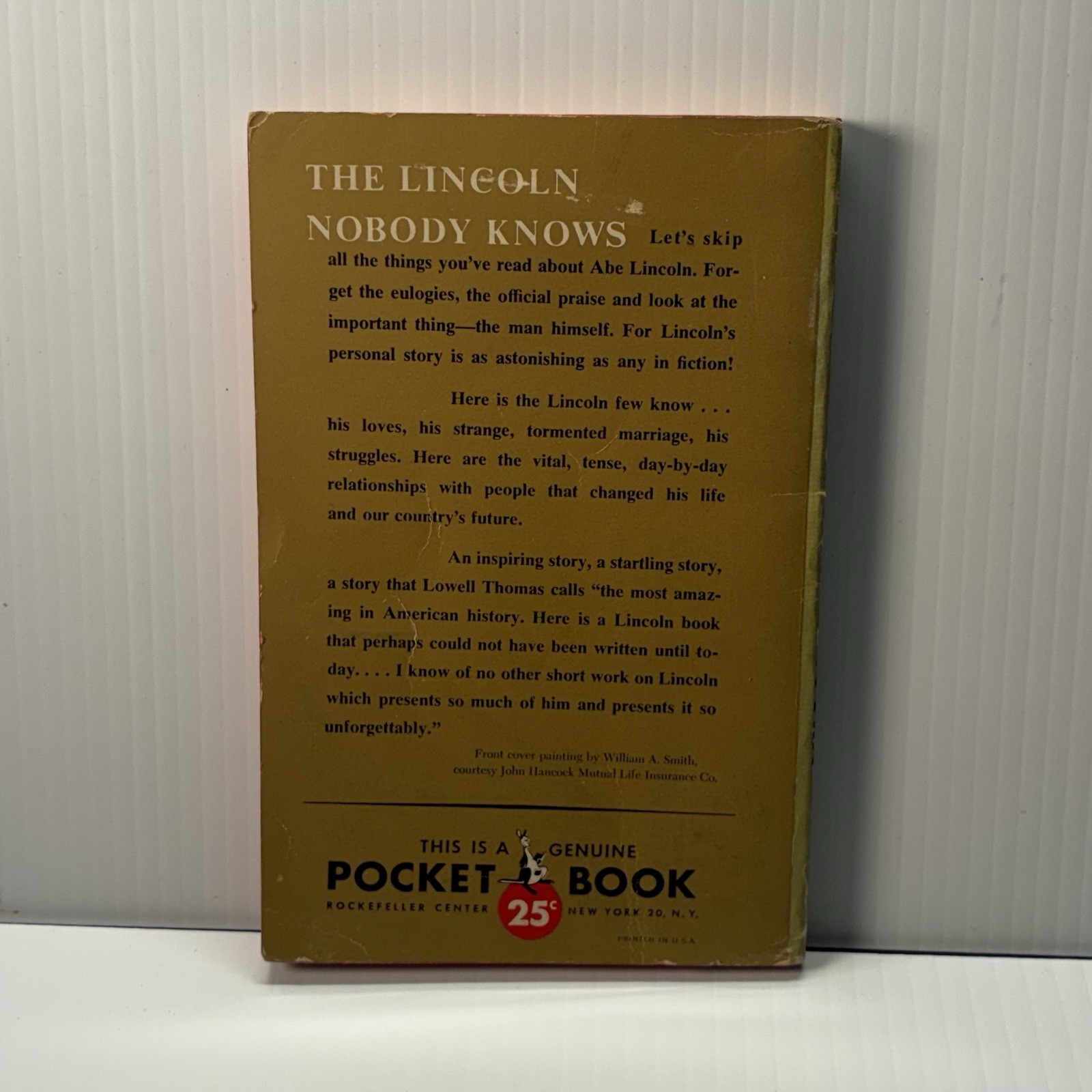 The Unknown Lincoln: Originally titled: Lincoln, the Unknown (Pocket book 891)