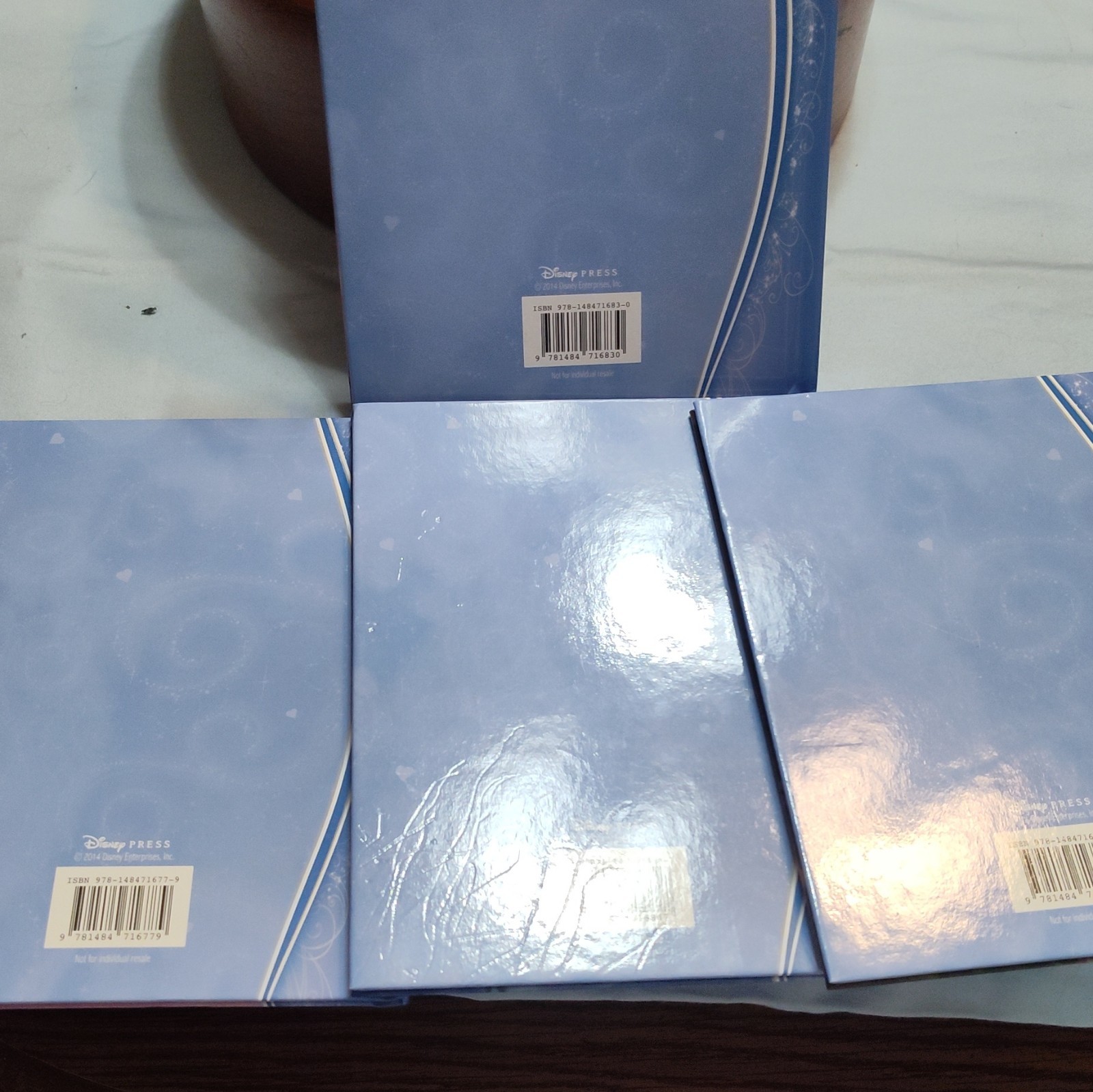 Disney Press Cinderella Hardcover Picture Books Lot of 4 Illustrated Ages 4-8