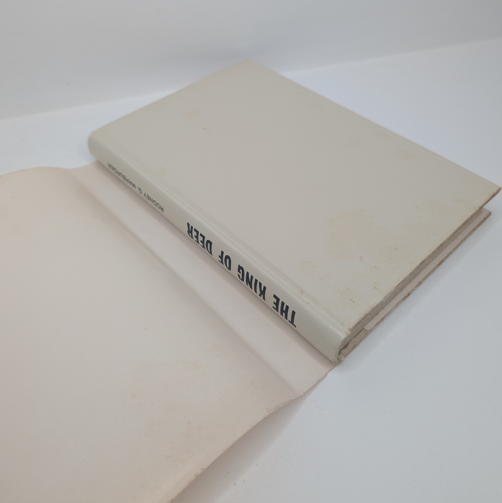 The King of Deer by Rodney G. Marburger SIGNED 1986 Second Edition ~ 272 Pages