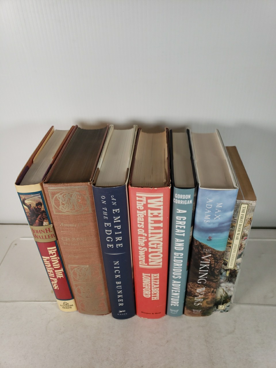 British Military History (7 Book Lot) England, United Kingdom, Wellington, Boer