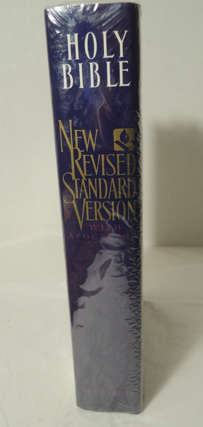 New Revised Standard Version Bible with Apocrypha Hardcover NEW/Sealed