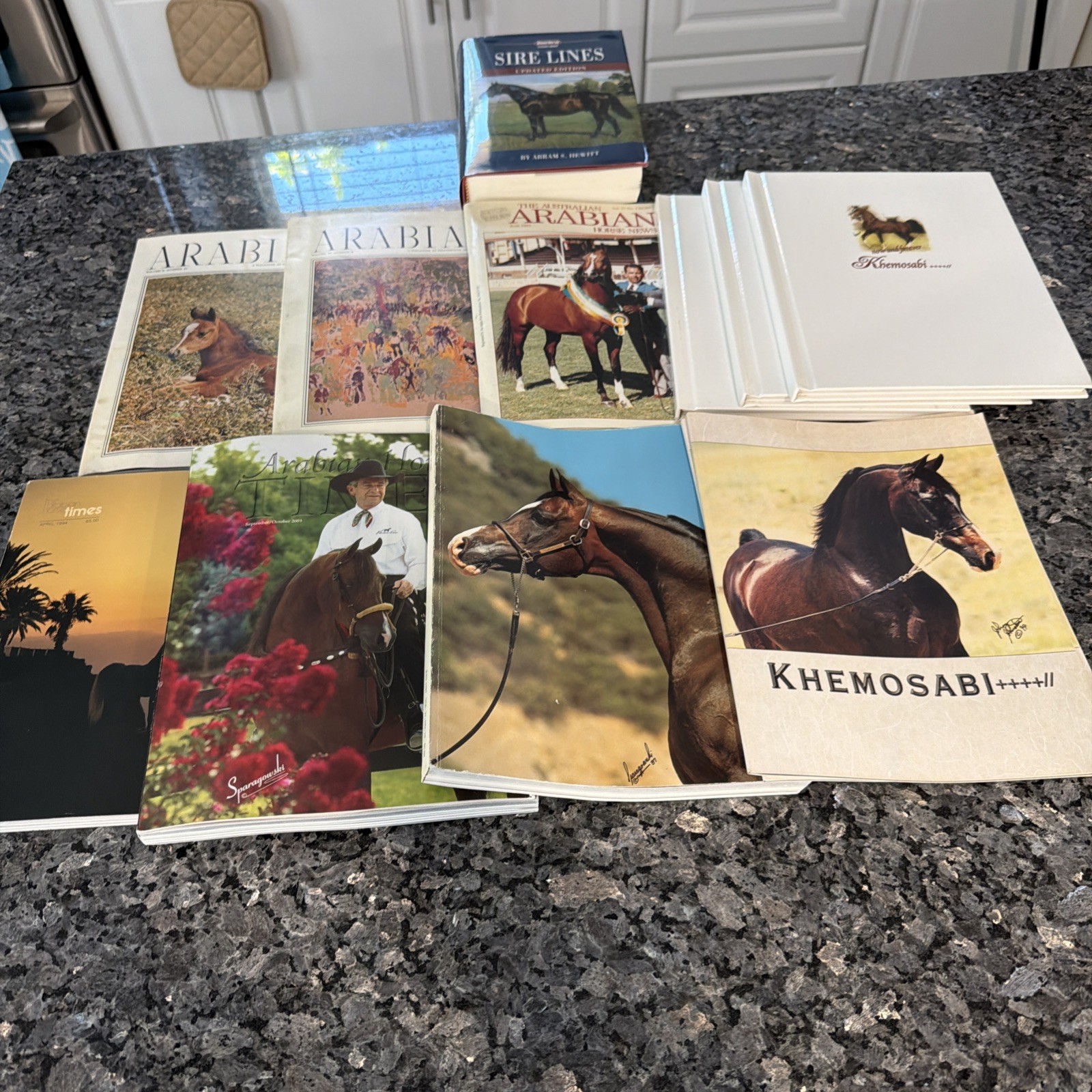 Lot Of Horse Books, Magazines Arabian Horses