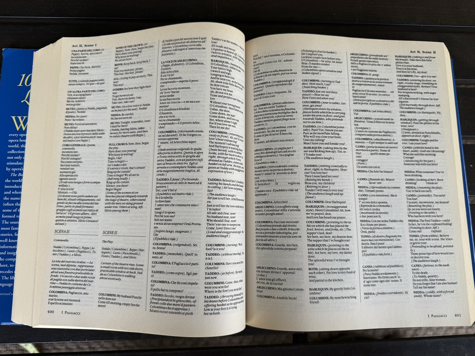 Book Of 101 Opera Librettos 1996 EUC Orig W English Translation 1437 Pages