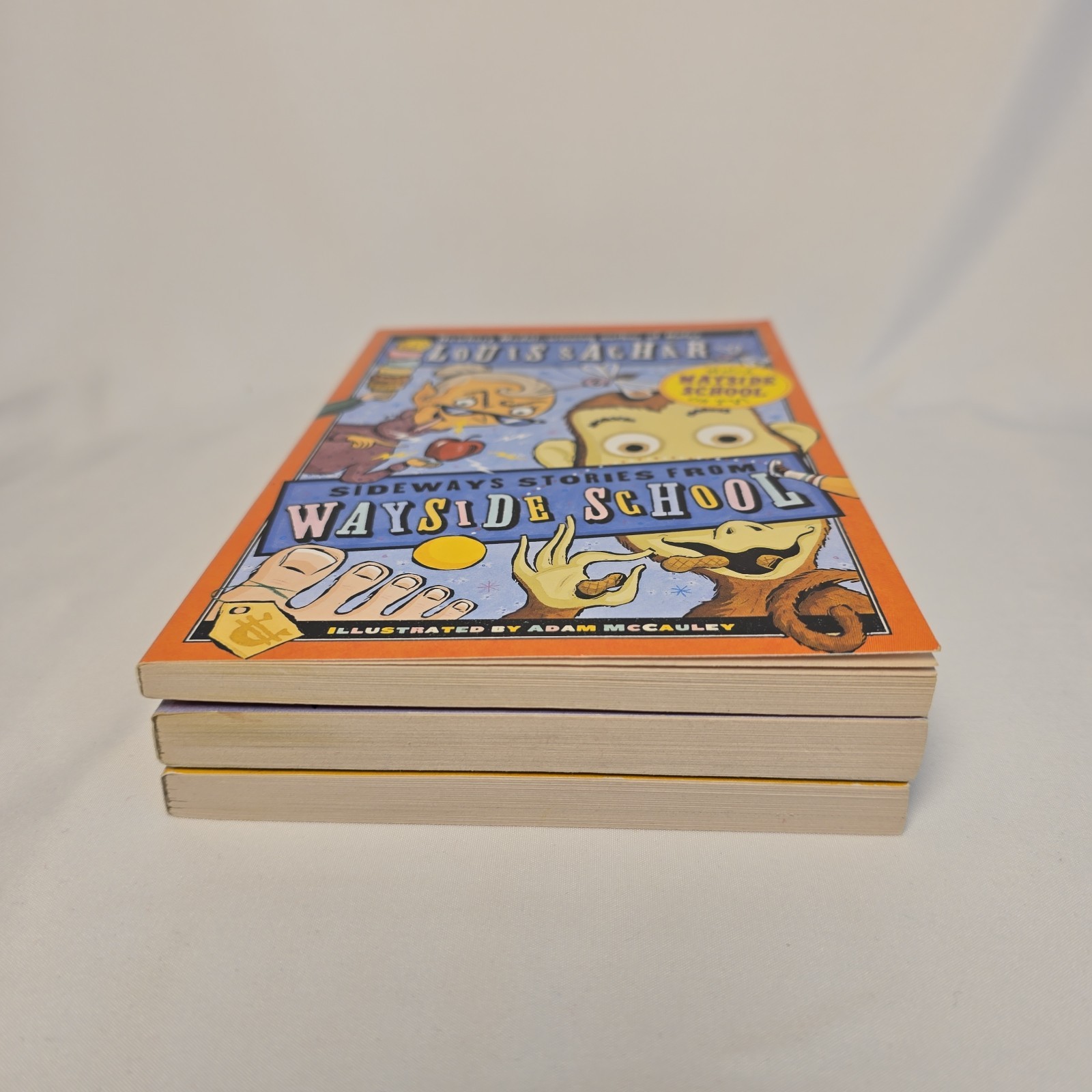 The Wayside School Collection Box Set of 3 Books by Louis Sachar in Slipcase