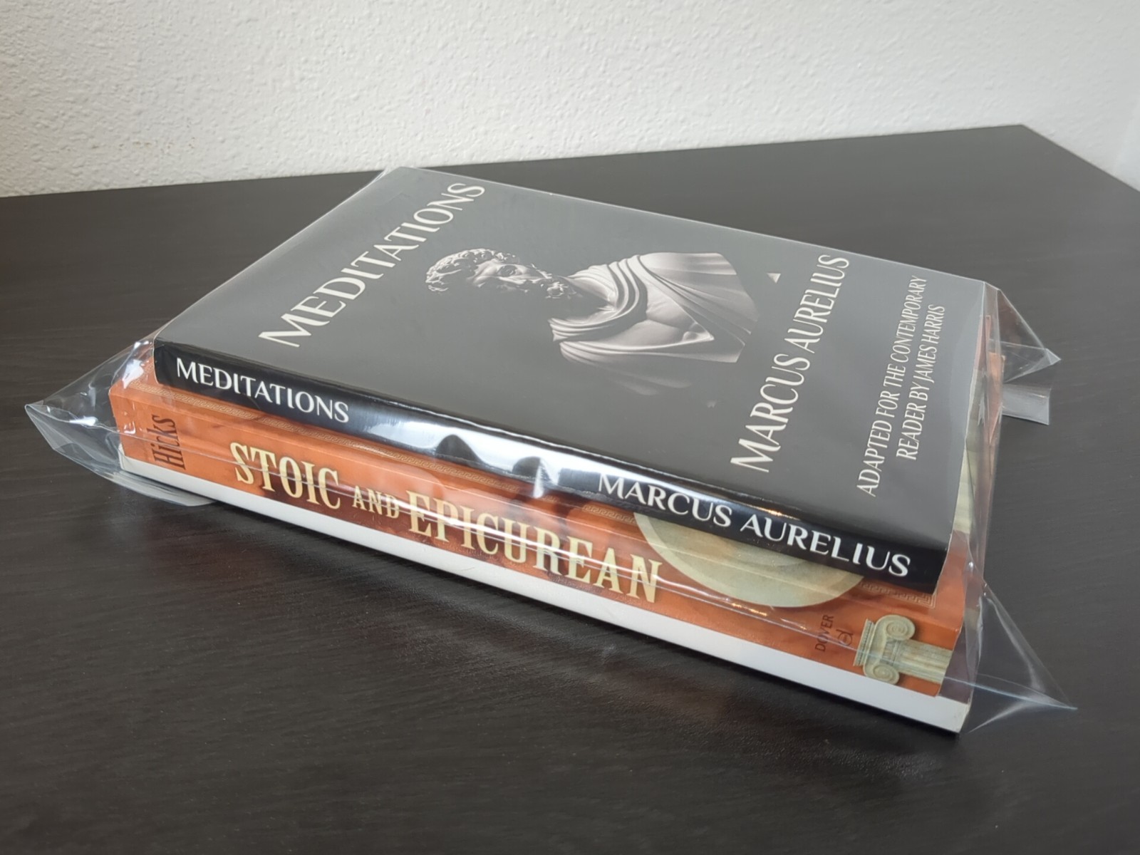 Marcus Aurelius Meditations Stoic and Epicurean Hicks Plato Apology Stoicism Lot